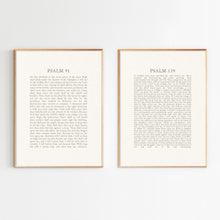 Psalm 91+139 Set of 2 Modern Scripture Typography Bible Verse Canvas Wall Art Religious Poster Gift Boho Christian Print Home Easter Print 1692489627