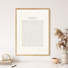 Psalm 91 Modern Typography Scripture Bible Verse Art Canvas Wall Art Poster Gift Minimalistic Boho Christian Print Living Room Easter Print 1691754799