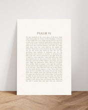 Psalm 91 Modern Typography Scripture Bible Verse Art Canvas Wall Art Poster Gift Minimalistic Boho Christian Print Living Room Easter Print 1691754799