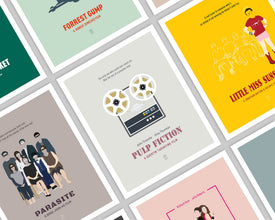 Pulp Fiction - Minimalist Poster, Pulp Fiction Poster, Minimalist Print, Pulp Fiction Print, John Travolta, Uma Thurman, Samuel L Jackson 607710702