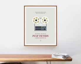 Pulp Fiction - Minimalist Poster, Pulp Fiction Poster, Minimalist Print, Pulp Fiction Print, John Travolta, Uma Thurman, Samuel L Jackson 607710702