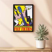 Pulp Fiction Movie Poster Print, Canvas Wall Art, Room Decor, Movie Art