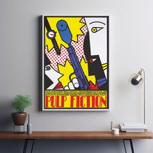 Pulp Fiction Movie Poster Print, Canvas Wall Art, Room Decor, Movie Art