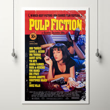 Pulp Fiction Movie Poster Print, Canvas Wall Art, Room Decor, Movie Art 1
