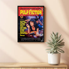 Pulp Fiction Movie Poster Print, Canvas Wall Art, Room Decor, Movie Art 1