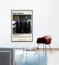 Pulp Fiction Poster  Quentin Tarantino, Minimalist Movie Poster, Vintage Retro Art Print, Custom Poster, Wall Art Print 1025243403