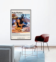 Pulp Fiction Poster  Quentin Tarantino, Minimalist Movie Poster, Vintage Retro Art Print, Custom Poster, Wall Art Print 1025237317