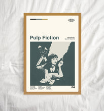 Pulp Fiction Poster, Pulp Fiction Print, Quentin Tarantino, Wall Art Print, Minimalist Movie, Modern Vintage, Minimalist Poster, Vintage Art 1693410008
