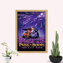 Puss in Boots The Last Wish Movie Poster Print, Canvas Wall Art, Room Decor, Movie Art, Personalized gift, Wall Art Print, Poster For Gift 1596494171