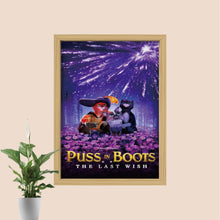 Puss in Boots The Last Wish Movie Poster Print, Canvas Wall Art, Room Decor, Movie Art, Personalized gift, Wall Art Print, Poster For Gift 1596494171
