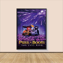 Puss in Boots The Last Wish Movie Poster Print, Canvas Wall Art, Room Decor, Movie Art, Personalized gift, Wall Art Print, Poster For Gift 1596494171