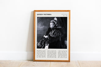 Queen Victoria Wall Art  Poster Queen Victoria Black White Poster  Poster Art Gift 1682550428