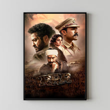 RRR Movie Poster Art Print Movie Posters Gift for Movie lovers 2