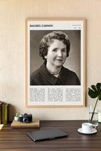 Rachel Louise Carson Wall Art  Poster marine biologist Rachel Carson Black White Poster Poster Art Gift 1702180573