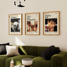 Raging Bull Wall Art Print -  Robert De Niro Film Poster - Midcentury Modern Movie Art 1434699927