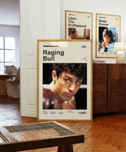 Raging Bull Wall Art Print -  Robert De Niro Film Poster - Midcentury Modern Movie Art 1434699927