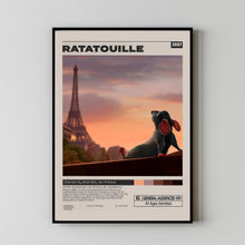 Ratatouille Poster, Brad Bird, Minimalist Movie Poster, A3 poster