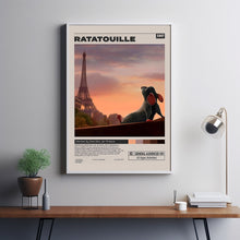 Ratatouille Poster, Brad Bird, Minimalist Movie Poster, A3 poster