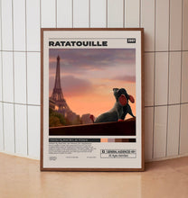 Ratatouille Poster, Brad Bird, Minimalist Movie Poster, A3 poster