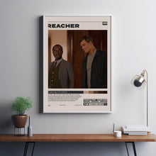 Reacher Poster, Nick Santora, Minimalist Tv Series, Tv Series Poster
