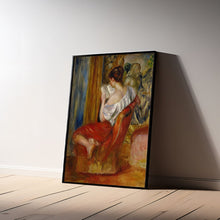 Reading Woman 1900 Renoir Poster, Canvas material poster, Keepsake, High Quality Print, Home Decor, Art Poster For Gift, Wall Art Print 1642629872