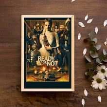 Ready Or Not, Movie Poster, Wall Art Prints, Art Poster, Canvas Material Gift, Keepsake, Home Decor, Live Room Wall Art 1596479585