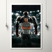 Real Steel Movie Poster 2023 FilmRoom Decor Wall ArtPoster GiftCanvas prints 5