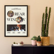 Rear Window Mid Century Movie Poster  Film Posters  Minimalist Movie Poster    Wall Art Poster 976189535