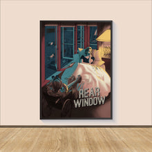 Rear Window Movie Poster Print, Canvas Wall Art, Room Decor, Personalized gift, Wall Art Print, Art Poster For Gift, Movie Print 1629964370