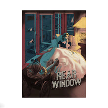 Rear Window Movie Poster Print, Canvas Wall Art, Room Decor, Personalized gift, Wall Art Print, Art Poster For Gift, Movie Print 1629964370