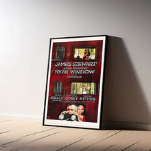 Rear Window Movie Poster,Retor Movie Poster, High Quality Reproduction, Canvas Material Gift, Keepsake, Home Decor, Live Room Wall Art 1595480589