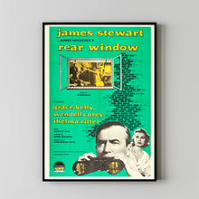 Rear Window (1954) Poster Art Print Movie Posters Gift for Movie lovers 5