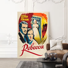 Rebecca Movie Poster - High Quality Canvas Art Print - Room Decoration - Art Poster For Gift 1633183701