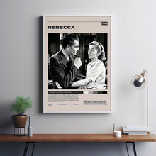 Rebecca Poster, Alfred Hitchcock, Minimalist Movie Poster