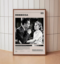 Rebecca Poster, Alfred Hitchcock, Minimalist Movie Poster