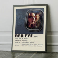 Red Eye (2005) Movie Poster Canvas Poster Minimalist Poster Art Print Gifts for Lover Mural Painting Home Decoration 1747993482