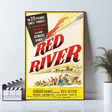Red River Movie Poster, Art Poster, Wall Art Prints, Canvas Material Gift, Keepsake, Home Decor, Live Room Wall Art 1712799031