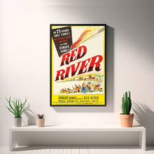 Red River Movie Poster, Art Poster, Wall Art Prints, Canvas Material Gift, Keepsake, Home Decor, Live Room Wall Art 1712799031