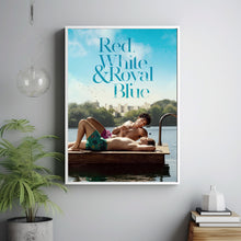 Red, White & Royal Blue Poster Art Print Movie Posters Gift for Movie lovers 2