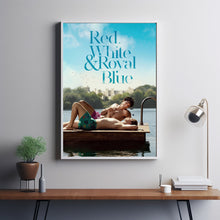 Red, White & Royal Blue Poster Art Print Movie Posters Gift for Movie lovers 2