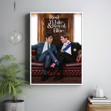 Red, White & Royal Blue Poster Art Print Movie Posters Gift for Movie lovers 3