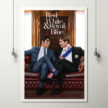Red, White & Royal Blue Poster Art Print Movie Posters Gift for Movie lovers 3