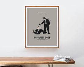 Reservoir Dogs - Minimalist Poster, Reservoir Dogs Poster, Minimalist Print, Quentin Tarantino, Pulp Fiction, Jacky Brown, Kill Bill Poster 657937012