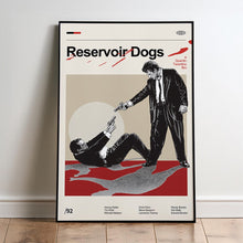 Reservoir Dogs Movie Poster  Minimalist  Midcentury Poster  Wall Art Print  Retro Movie Poster 1717372168