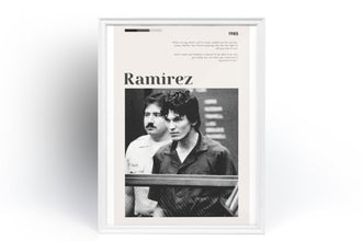 Richard Ramirez Poster Wall Art Serial Killer Quote Night Stalker Walk In Killer Valley Intruder Poster Art Gift Wall Art 1550215324