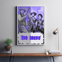 Rio Bravo Movie Poster Art Print Movie Posters Gift for Movie lovers 2