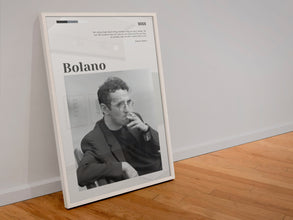 Roberto Bolaño Poster Wall Art Quote Bolano the Savage Detectives 2666  Poster Art Gift 1565761295