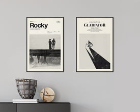 Rocky Movie - Minimalist Poster, Rocky Movie Poster, Rocky Print, Sylvester Stallone, Talia Shire, Rocky Balboa, Creed Movie, Rambo Movie 673551407