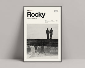 Rocky Movie - Minimalist Poster, Rocky Movie Poster, Rocky Print, Sylvester Stallone, Talia Shire, Rocky Balboa, Creed Movie, Rambo Movie 673551407