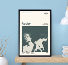 Rocky Movie Poster, Rocky Poster, John G Avildsen, Retro Movie Poster, Minimalist Art, Vintage Poster, Gifts For Him, Movie Poster 1694082212